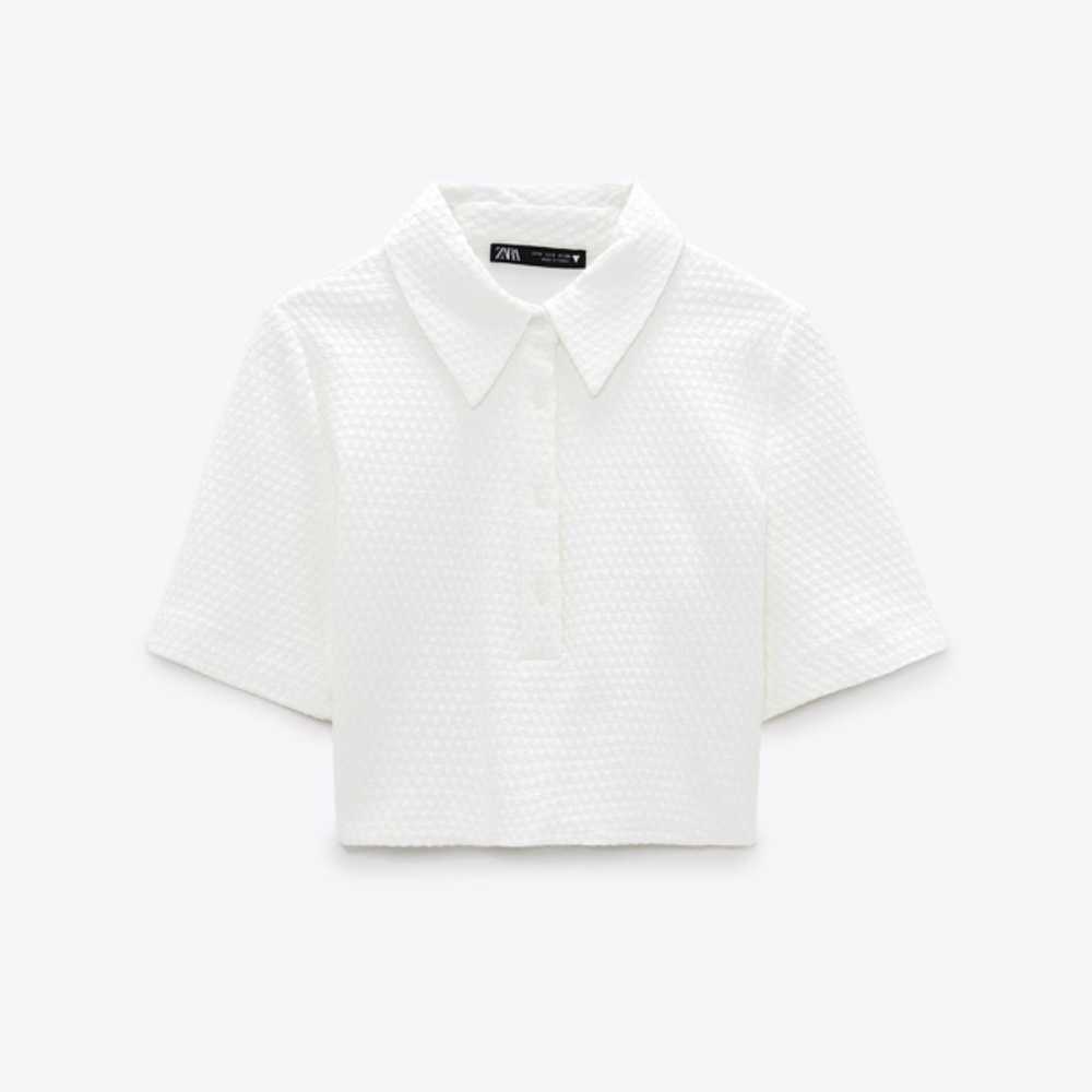 Zara Textured Polo